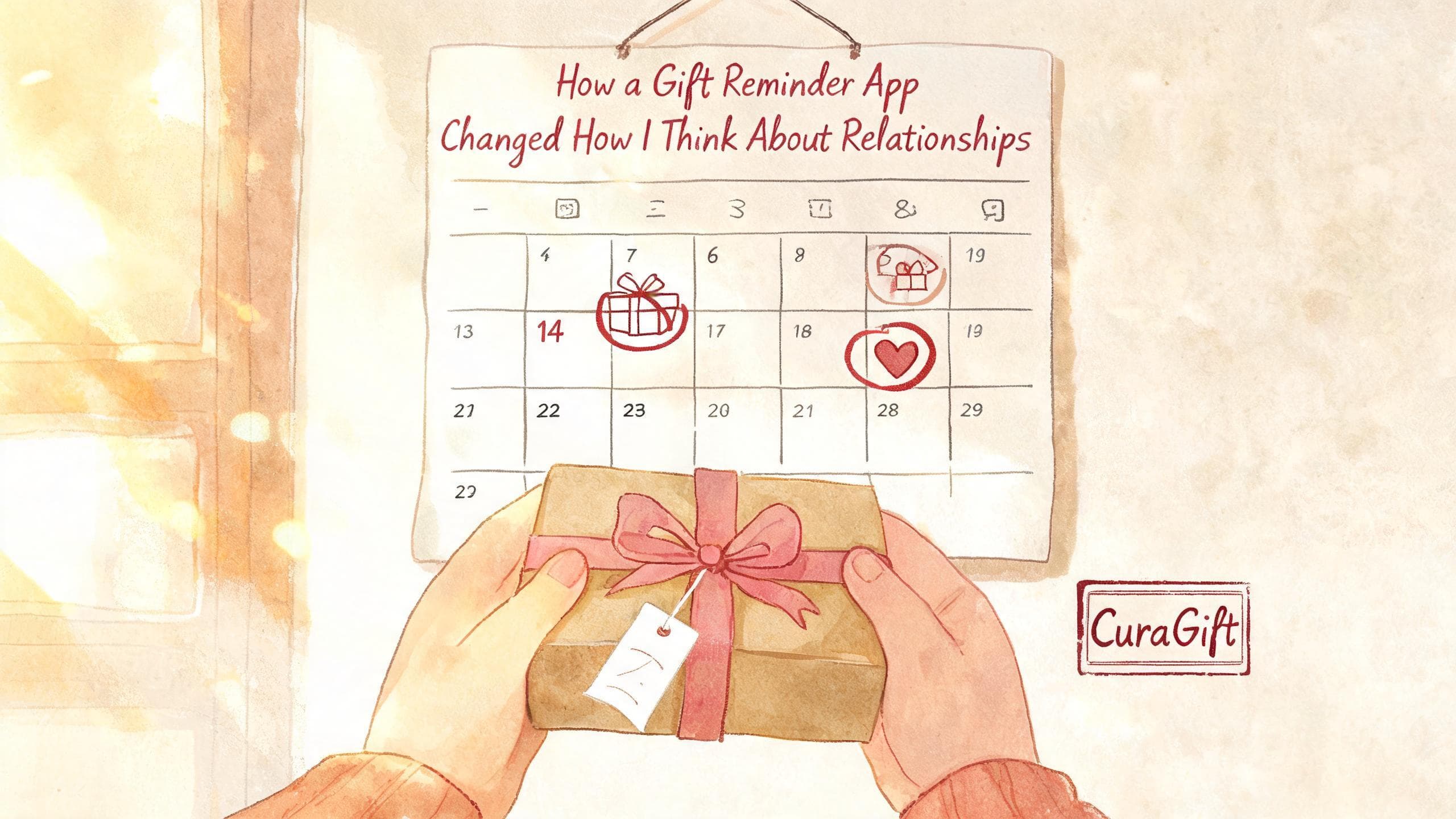 What a Gift Reminder App Taught Me About Relationships