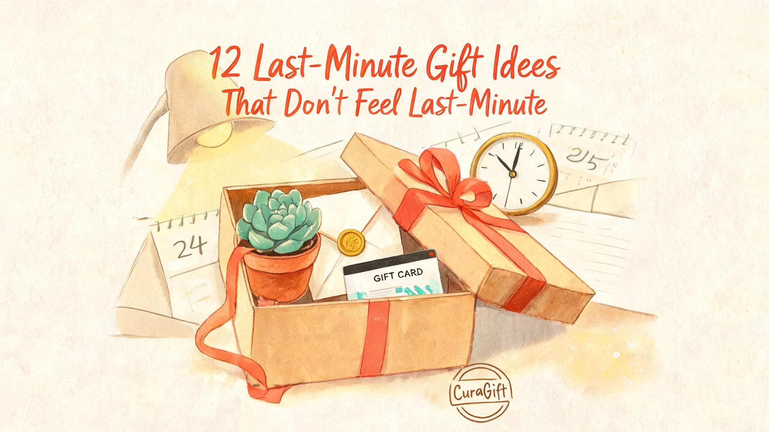 12 Last-Minute Gift Ideas That Don't Feel Last-Minute
